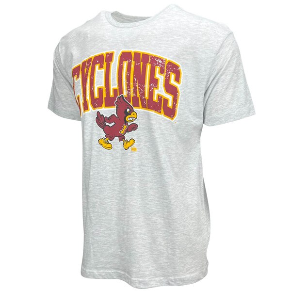 CI Sport Walking Cy Cyclones Ash Gray T-Shirt